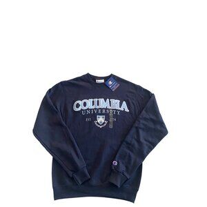 Champion Columbia University Navy Sweatshirt Small Authentic Athleticwear Cotton